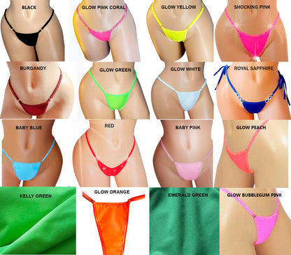 HARLEY Rhinestone thong G-string