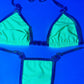 Photo of product in black light.