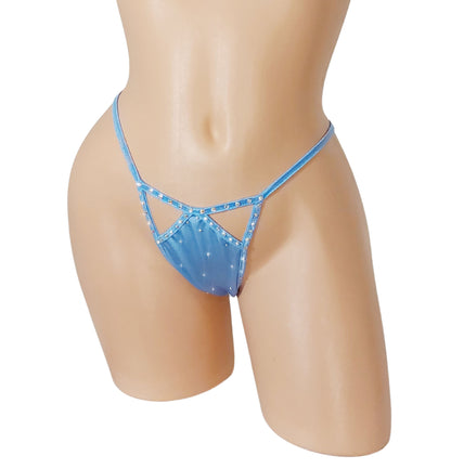 HARLEY Rhinestone thong G-string