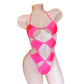 STAR GLOW IN BLACK LIGHT Colors- our original design Adjustable one piece with cutouts