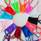 STAR GLOW IN BLACK LIGHT Colors- our original design Adjustable one piece with cutouts