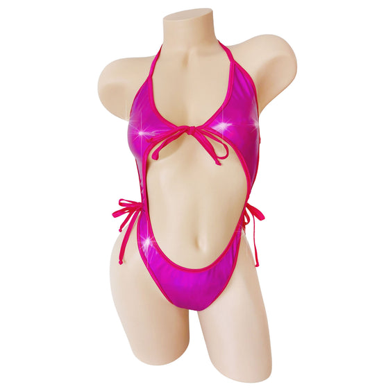 Wet Look Vinyl PVC One Piece NEW!