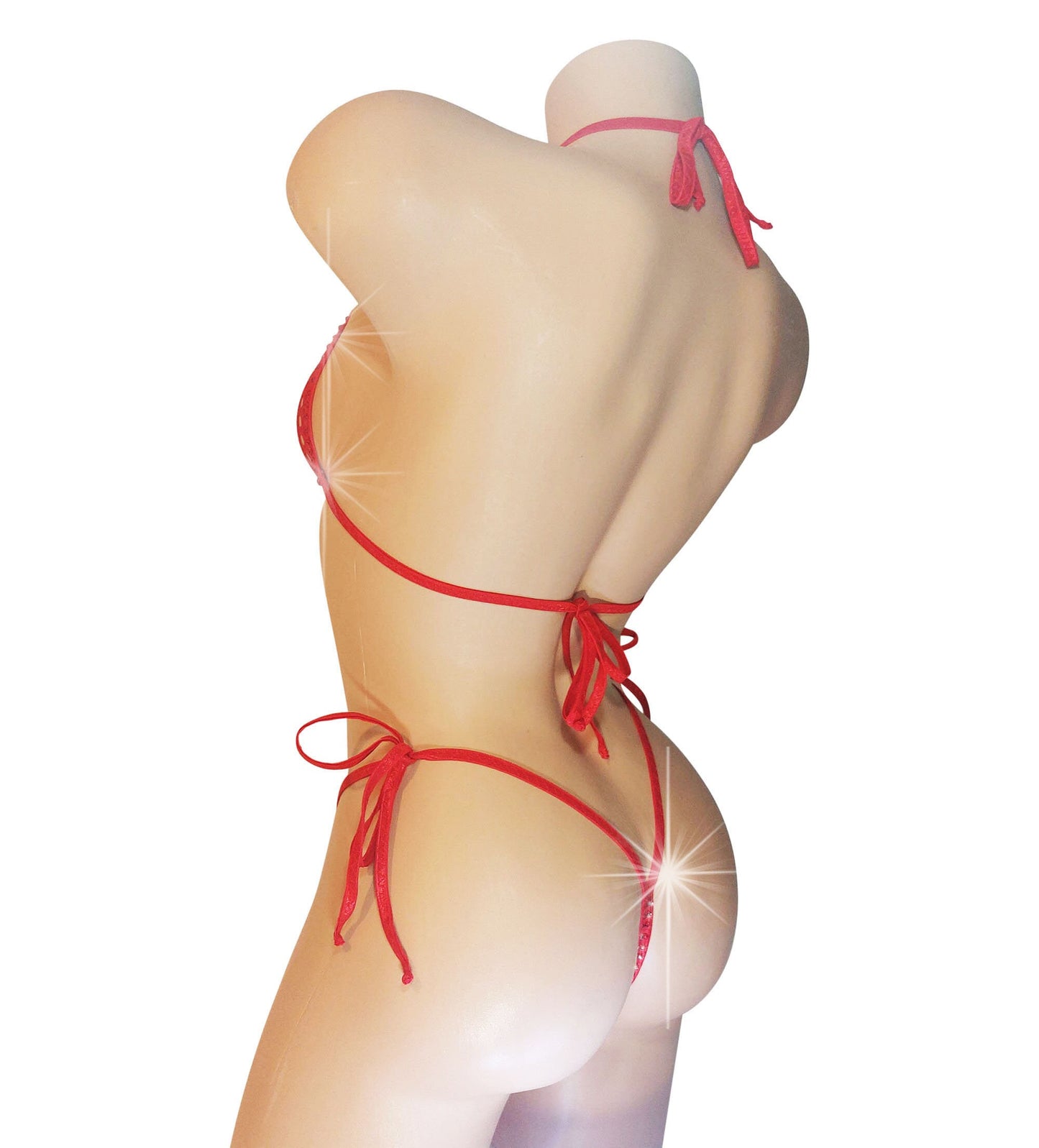 Rhinestone Fishnet Halter Set: , Fully lined Comfy Rave Dancewear