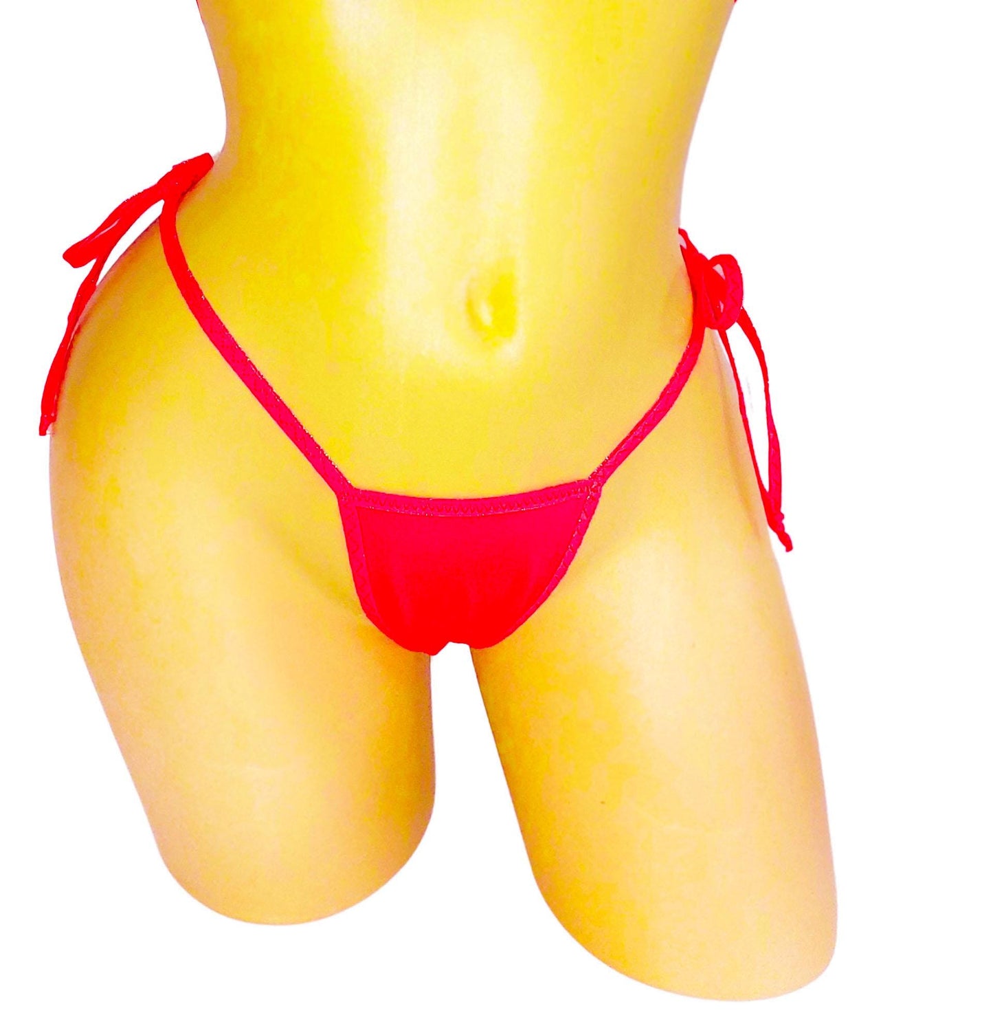 Hot Pink Tie Side G-String Thong, Exotic Dancewear
