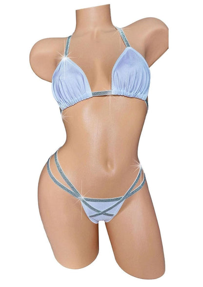 Exotic Black Gold G-string thong Bikini Set * Stripper Pole Dance outfits * Performance or Show outfit * 5 Mix & Match sizes * Original Set