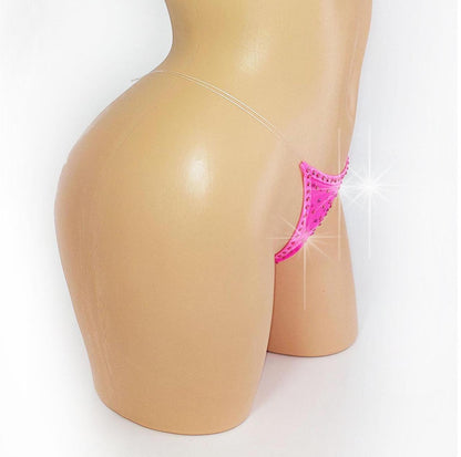 Extra Bedazzled Crystal Mesh Rhinestone bottoms: Exotic Dancewear