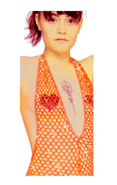 Beach coverup Club outfit Fishnet rhinestone one piece - crystal Romper Bartender outfit
