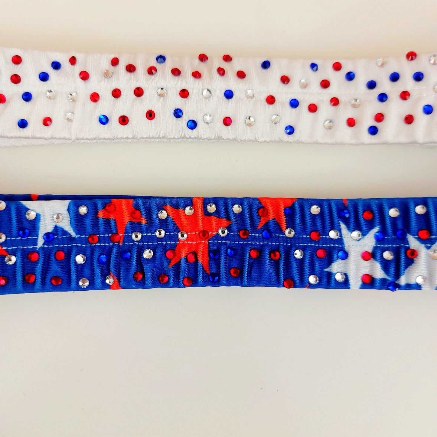 New 4th of July Red, White & Blue Flag leg Garters