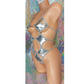 Silver "STAR" adjustable Thongkini one piece bodysuit