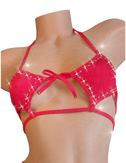 Sexy Strappy wraparound crop top Many colors!