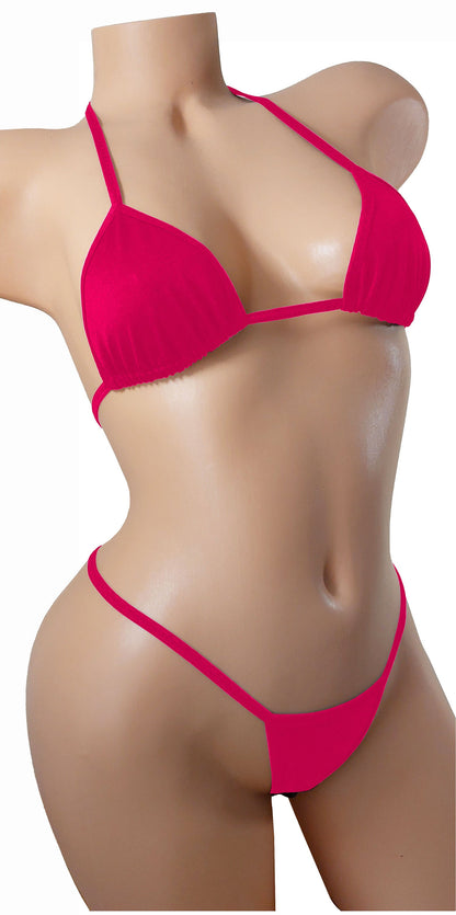 Rave style Whale Tail thong bikini sets - Great for EDM festival- Sexy cute Stripper & Rave outfits and Exotic dancer wear