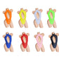 9 colors - 5 Glow in Black Light - EMMA adjustable tie one-piece