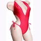 RED Adjustable one-piece adjustable ties*AA cups to DD cups. Whale Tail style thong back! Stripper outfits pole dance exotic dancer rave festival